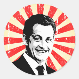 Adesivo Nicolas Sarkozy