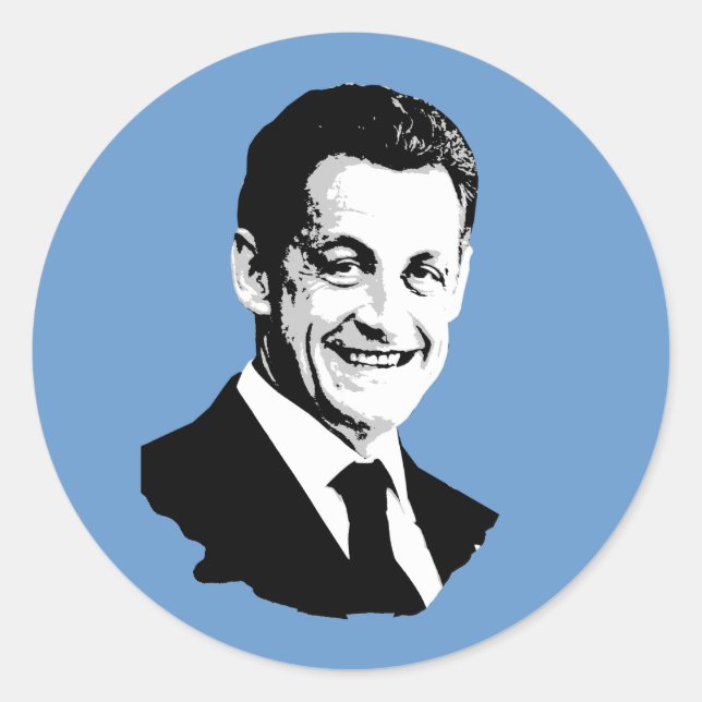 Adesivo Nicolas Sarkozy (Frente)