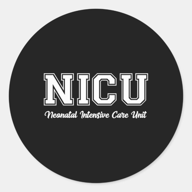 Adesivo Nicu Nurse (Frente)