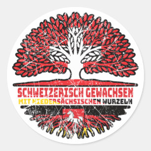 Adesivo Niedersachsen Niedersächsisch Schweizer Schweiz