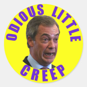 Adesivo Nigel Farage