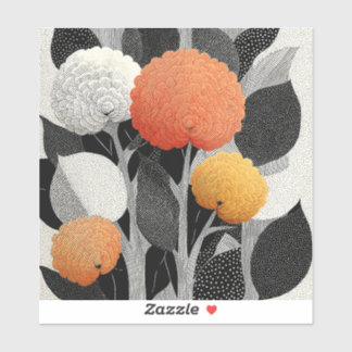 Adesivo Night Bloom on the Red Planet #5