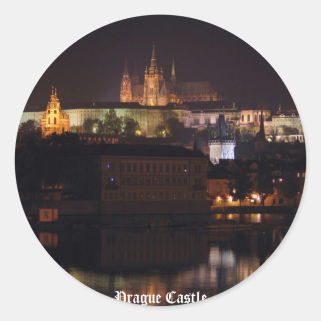 Adesivo Night Prague Castle Sticker (Frente)