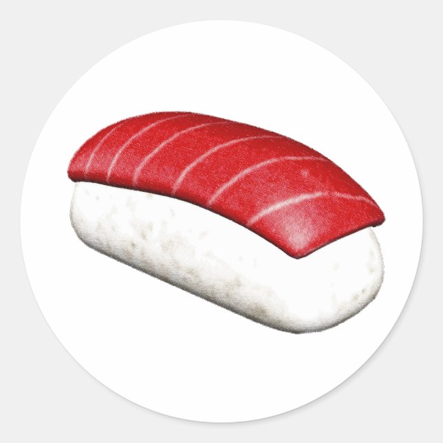 Adesivo Nigiri Maguro Sushi (Frente)