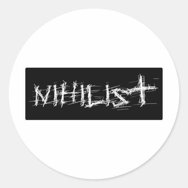 Adesivo Niilista (Frente)