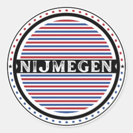 Adesivo Nijmegen City Pride Emblem – Dutch Identity