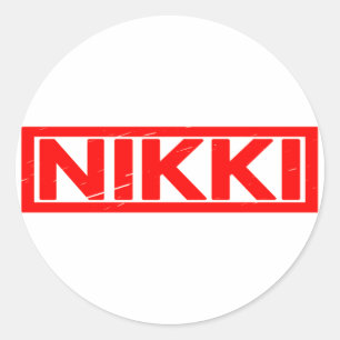 Adesivo Nikki Stamp