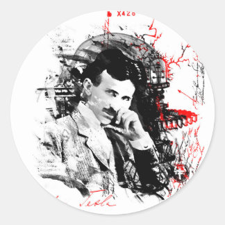 Adesivo Nikola Tesla