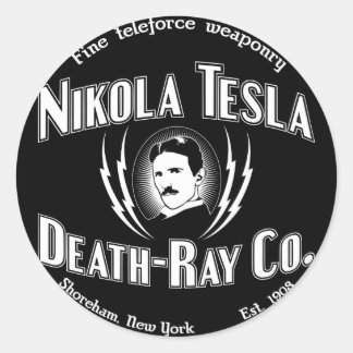 Adesivo Nikola Tesla Death-Ray Co.