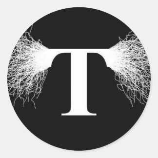 Adesivo Nikola Tesla - Tesla Coil - Relâmpagos