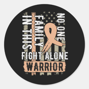 Adesivo Ninguém Luta Contra A Consciência Do Cancer Endome