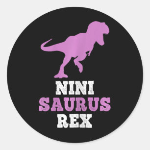 Adesivo Nini-saurus Rex Dino Dinosaur Ninisaurus Funny