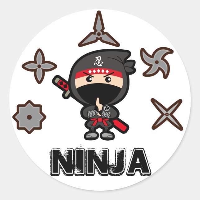 Adesivo Ninja Boy (Frente)