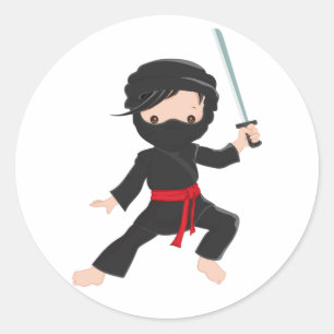 Adesivo Ninja Cartoon