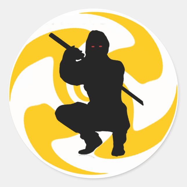 ADESIVO NINJA CREED (Frente)