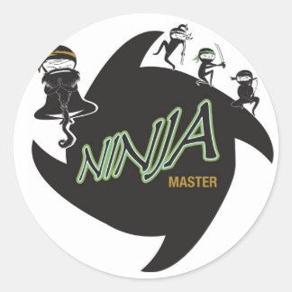 Adesivo Ninja Master Stickers