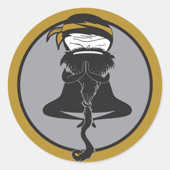 Adesivo Ninja Master Stickers (Frente)