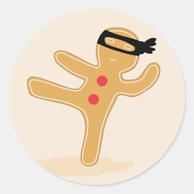 Adesivo Ninjabread Man (Frente)