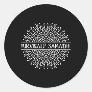 Adesivo Nirvikalp Samadhi Mandala Geometria Fractal Sagrad