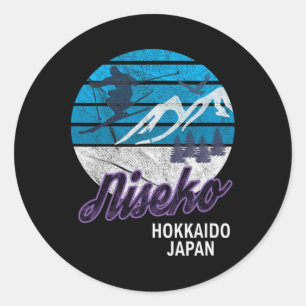 Adesivo Niseko Hokkaido Island Japan Ski Resort Snowboardi