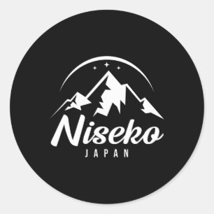 Adesivo Niseko Japan Ski Resort Skiting Snowboard