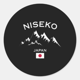 Adesivo Niseko Japão Ski Resort Hokkaido Japonês Montanha