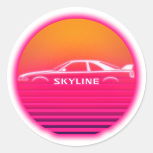 Adesivo Nissan Skyline Graphic