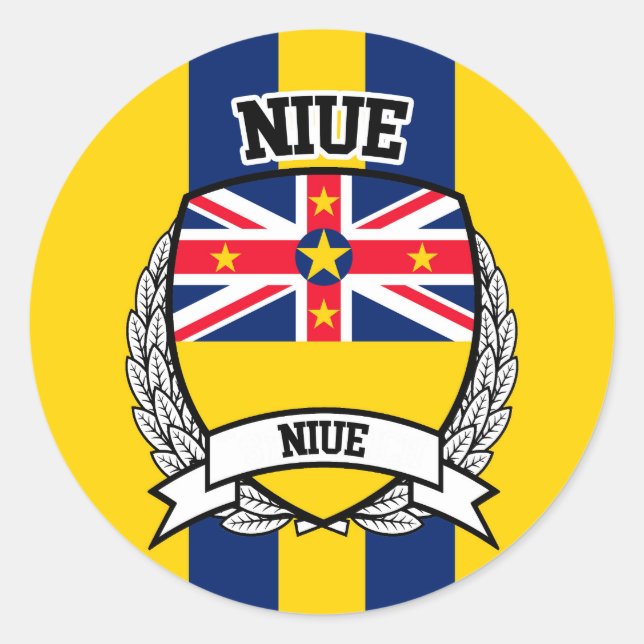 Adesivo Niue (Frente)