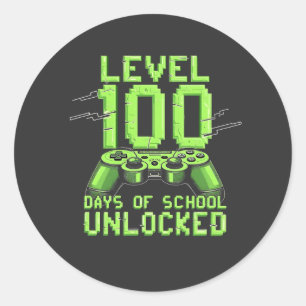 Adesivo Nível 100º dias da escola de jogos desbloqueados