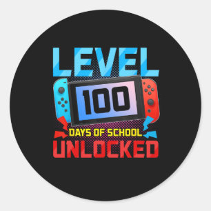Adesivo Nível 100 Dias De Jogo De Jogador Desbloqueado Da