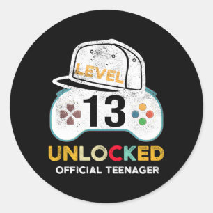 Adesivo Nível 13 - Gamer 13 do Nager Oficial Desbloqueado