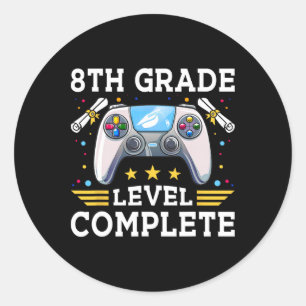 Adesivo Nível 8º Grau De Gamer Kids Cl De 2025 Boy
