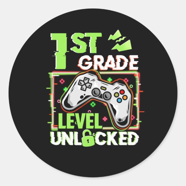 Adesivo Nível de Rua Desbloqueado (Frente)