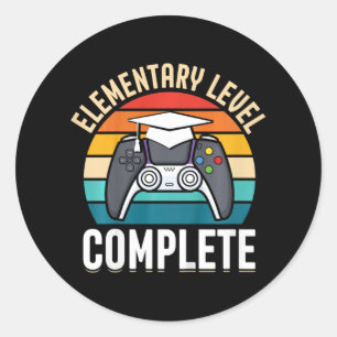 Adesivo Nível Elementar - Gamer Cl Completa De Graduação 2