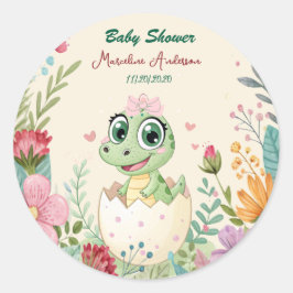 Adesivo Nivelador de bebê Kawaii Floral - Ovos-Rapariga