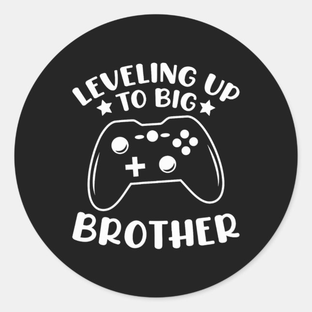 Adesivo Nivelando Até O Big Brother Video Game Controller  (Frente)