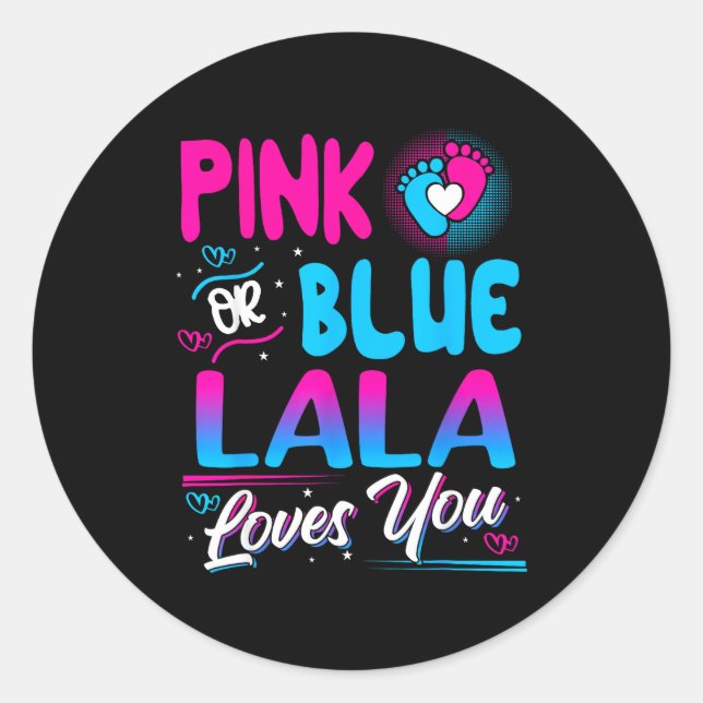 Adesivo Nk Or Blue Lala Loves You New Baby  (Frente)
