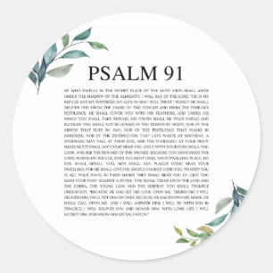 Adesivo NKJV Psalm 91