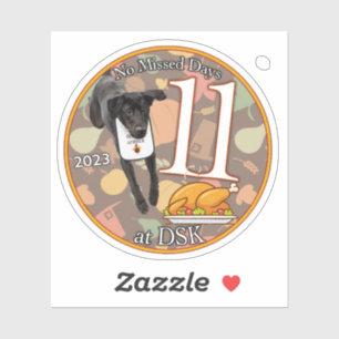 Adesivo NMD em DSK - Crachá Sticker de novembro de 2023