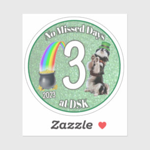 Adesivo NMD no DSK - Crachá Sticker de março de 2023