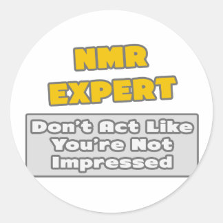 Adesivo NMR Expert. Você está Impressionado