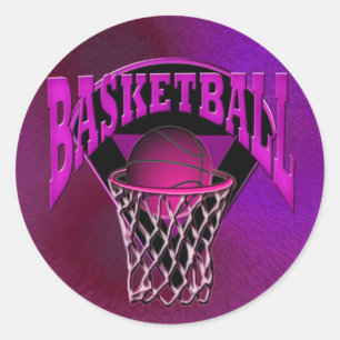 Adesivo No basquetebol e no encosto da aro