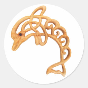 Adesivo Nó Celtico Com Pulso De Golfinho