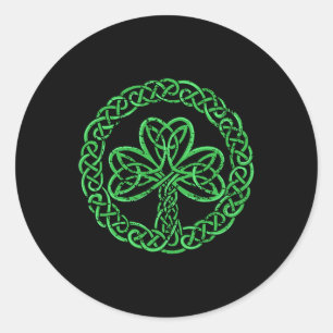 Adesivo Nó Celtico Trevo de 3 folhas St Pats D