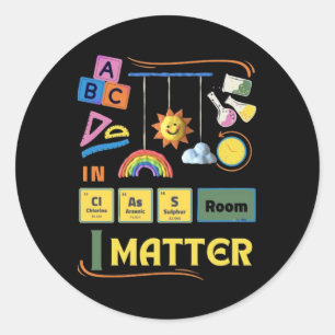 Adesivo No Clroom I Teacher Sticker