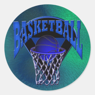 Adesivo No Hoop Basball e fundos