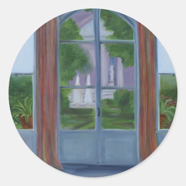 Adesivo "No Jardim" (Frente)