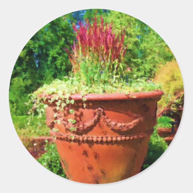 Adesivo No Jardim (Frente)