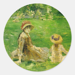 Adesivo No Jardim De Maurecourt Berthe Morisot