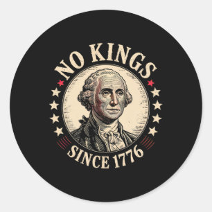 Adesivo No Kings In America 1776